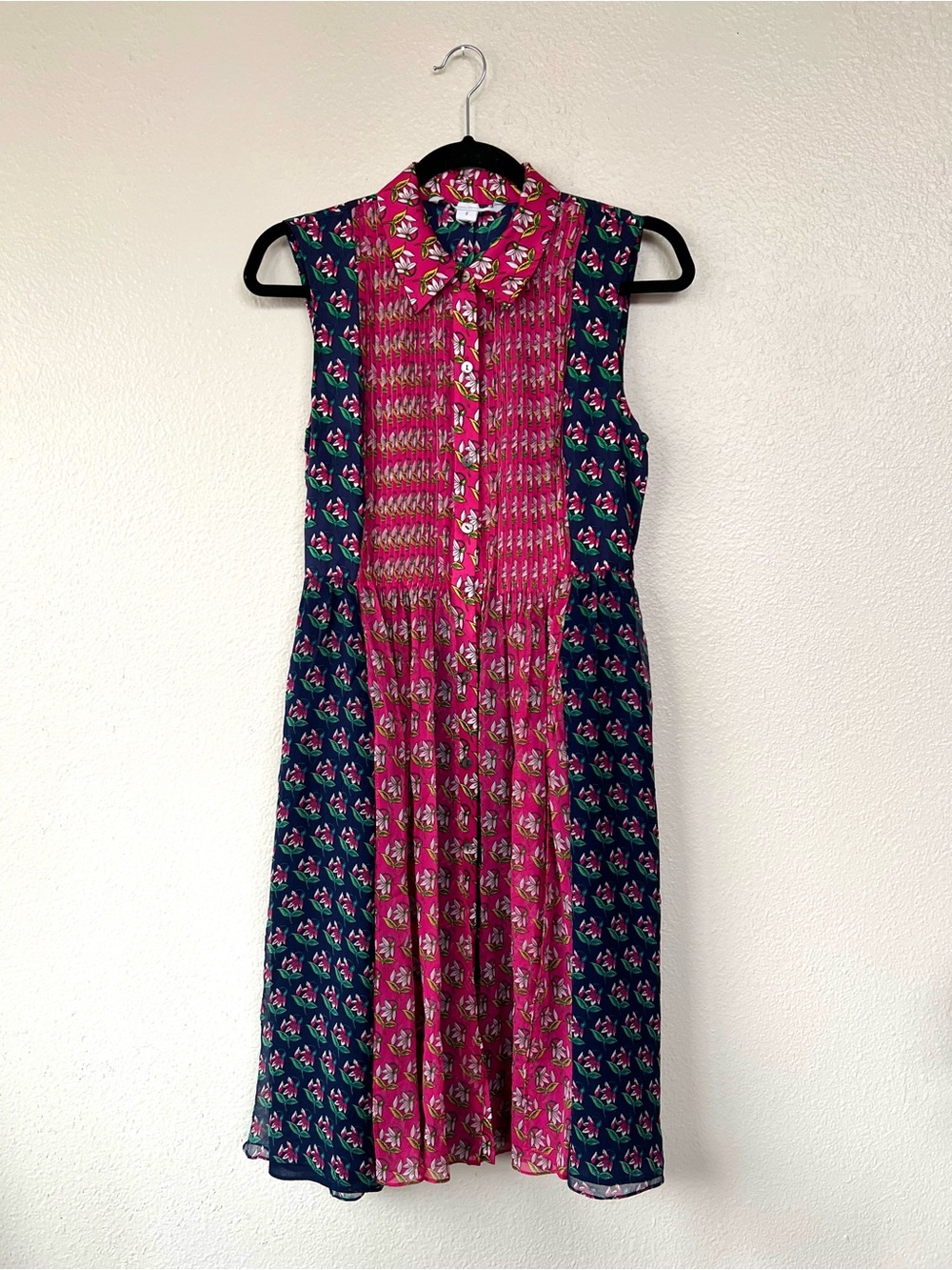 Diane Von Furstenburg Nieves Floral Silk Dress size 2